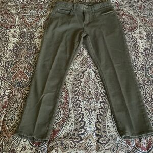 Old Navy Straight Leg Jeans in Olive Green